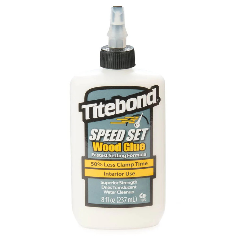 Speed Set Wood Glue - Size:8-oz